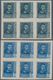 Spanien: 1938, Ferdinand II. NOT ISSUED Definitive Stamps 50c. Greyish-blue And 1pta. Blue In IMPERF - Gebraucht