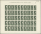 Spanien: 1950, Centenary Of Spanish Stamps, Complete Set Of Eight Values In Sheets Of 50 Stamps, Min - Gebraucht