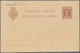 Spanien - Ganzsachen: 1903/1907. Lot Of 2 Postcards And 3 Reply Cards Alfonso XIII "Guinea": Infante - 1850-1931