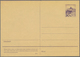 Tschechoslowakei - Ganzsachen: 1968, 30 H 'Castle Of Bratislava' Postal Stationery Card, PROOF In Da - Postcards