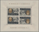 Ungarn: 1947, Roosevelt, Complete Set Of Eight Values In Tête-bêche Mini Sheets Of Four Stamps Each, - Used Stamps