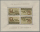 Delcampe - Ungarn: 1947, Roosevelt, Complete Set Of Eight Values In Tête-bêche Mini Sheets Of Four Stamps Each, - Used Stamps