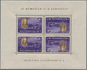 Delcampe - Ungarn: 1947, Roosevelt, Complete Set Of Eight Values In Tête-bêche Mini Sheets Of Four Stamps Each, - Gebraucht