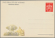 Vatikan - Ganzsachen: 1953: 35 L Postal Stationery Card Depicting The Fointain On St. Peters Square, - Postal Stationeries