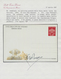 Vatikan - Ganzsachen: 1953: 35 L Postal Stationery Card Depicting The Fointain On St. Peters Square, - Ganzsachen