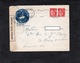 LAC - Censure - Controle Postal Militaire Sur Enveloppe Entête HOTEL CONTINENTAL à BREST (voir Scans) - 1921-1960: Période Moderne