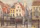 Gand Gent De Leie En De Hoefijzerstraat  La Lys Et Ruelle Du Fer à Cheval  Aquarel   Aquarelle  Barry 4916 - Schilderijen