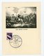 FRANCE -  OBLI. TEMPORAIRE "CAMPAGNE DE FRANCE 1814/1964 TROYES 11/4/1964" SUR CARTE POSTALE "LES MARIE-LOUISE" - Cachets Provisoires