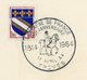 FRANCE -  OBLI. TEMPORAIRE "CAMPAGNE DE FRANCE 1814/1964 TROYES 11/4/1964" SUR CARTE POSTALE "LES MARIE-LOUISE" - Cachets Provisoires