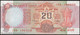 TWN - INDIA 82j - 20 Rupees 1992-1997 Inset Letter C - Series 19B Pinholes - Signature: Rangarajan﻿ AU/UNC - India