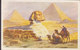 Egypt PPC Cairo Le Caire The Sphinx At Giza No. 40 Lehnert & Landrock ALEXANDRIA 1947 Sweden (2 Scans) - Kairo