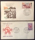 AFMA4 République Du Mali Anniversaire Indépendance 22/9/1961 + C.C.T.A. Bamako 21/5/1960 FDC PJ Lot 2 Lettre - Mali (1959-...)