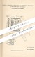 Original Patent - Julius T. Edson , Chicago , Charles J. Peabody , Englewood , New Jersey | Behälter Für Streichhölzer - Historische Dokumente