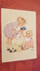 DDR Postcard - Humour - Little Girl And Flowers - Lungers Hausen - Hausen, Lungers