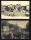 Conjunto De 2 Postais De BRAGA Largo Da Lapa + Largo Do Templo Em Festa. Set Of 2 Old Postcards PORTUGAL - Braga