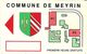 CARTE DE STATIONNEMENT PARKING CARD BANDE MAGNÉTIQUE MEYRIN SUISSE - Cartes De Stationnement, PIAF