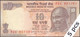 TWN - INDIA 102p - 10 Rupees 2014 DEALERS LOT X 5 - Inset Letter B - Series 82A - Signature: Rajan﻿ UNC - India