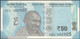 TWN - INDIA 111f - 50 Rupees 2018 Inset Letter R - Series 3EU - Signature: Patel﻿ UNC - India