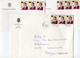 Delcampe - 1 Lot Covers (12) Belgian Consulate Embassy Tanger - Ministère - Registered  + Stamps + On Fragment  - Check Scans - Maroc (1956-...)
