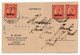 1924, KINGDOM OF SHS, CROATIA, ZAGREB TO KOVIN, M. BAUER, TEXTILE WHOLESALERS - Covers & Documents