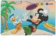 THAILAND F-787 Prepaid 1-2-Call - Walt Disney, Mouse Family - Used - Thaïland