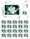 Lot 2 Feuilles Timbres-photos Feuille D'érable ** - Full Sheets & Multiples