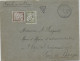 1916 - ENVELOPPE FM REFUSEE !! => TAXE De ENNORDRES (CHER) => HOPITAL TEMPORAIRE N°3 Du LYCEE De BOURGES - 1859-1959 Lettres & Documents