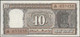 TWN - INDIA 60c - 10 Rupees 1975-1977 Series J/69 Pinholes - Signature: Puri﻿ AU/UNC - India