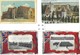 4 POSTCARDS HIGH SCHOOL MONCTON, N.B. PANSY PATCH, ST. ANDREWS N.B. BRITISH SAILORS & REGIMENT ON PARADE HALIFAX N.S. - Halifax