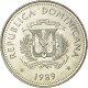 Monnaie, Dominican Republic, 25 Centavos, 1989, TTB, Nickel Clad Steel, KM:71.1 - Dominicana