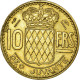 Monnaie, Monaco, Rainier III, 10 Francs, 1951, SUP, Aluminum-Bronze, Gadoury:MC - 1949-1956 Old Francs