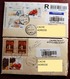 Roumanie Romania - 2014 2 Letters Registered Recto & Verso - Marcophilie