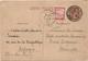 ENTIER 80C IRIS CP AUBAGNE 1941 B DU RHONE POUR PARIS TAXE 30C POSTE RESTANTE - Cartoline Postali E Su Commissione Privata TSC (ante 1995)