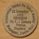 USA PORTO RICO  Wooden Nickel 22 Décembre 1970 - Professionnels/De Société