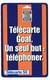 TELECARTE GOAL UN SEUL BUT : TELEPHONER - 50 Unités - Juegos