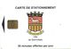 CARTE DE STATIONNEMENT A PUCE CHIP CARD VILLE DE SAINT-MALO 35 ILLE ET VILAINE - Scontrini Di Parcheggio