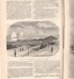 CHEMIN DE FER OUEST, NORMANDIE 1857 - 5 Gravure - Trouville Sur Mer Villa De Gisors Gare La Plage Chalet Cordier - Zeitschriften - Vor 1900