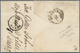 Baden - Marken Und Briefe: 1851, Ziffern 9 Kr. Auf Rötlichkarmin Auf Faltumschlag Mit GRÜNEM Nr.-St. - Other & Unclassified