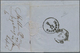 Bayern - Marken Und Briefe: 1850 Ziffern 9 Kr. Gelbgrün, Type I Von "AUGSBURG 21 JAN 1860" Nach Vero - Sonstige & Ohne Zuordnung