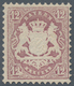 Bayern - Marken Und Briefe: 1870, Wappen 12 Kr. Lilaviolett Gezähnt Mit Wasserzeichen X (enge Rauten - Sonstige & Ohne Zuordnung