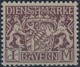 Delcampe - Bayern - Marken Und Briefe: Bayern Pfennigzeit  1) 1890, 2 Mark Gelborange Auf Rötlichem Papier Als - Other & Unclassified