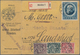 Delcampe - Bayern - Marken Und Briefe: Bayern Pfennigzeit  1) 1890, 2 Mark Gelborange Auf Rötlichem Papier Als - Other & Unclassified