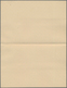 Bayern - Ganzsachen: 1884, Unbedruckte Gelbliche Papierprobe Zur Wappenausgabe 10 Pf. Mit Beidseitig - Andere & Zonder Classificatie