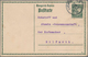 Bayern - Ganzsachen: 1914 Gezähnte Bedarfsgerecht Verwendete Ganzsachenpostkarte Mit 5 Pfennig Wappe - Andere & Zonder Classificatie