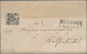 Braunschweig - Marken Und Briefe: 1864, ⅓ Sgr./4 Pfg. Schwarz Auf Weiß Mit Bogenförmigen Durchstich, - Brunswick