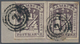 Hamburg - Marken Und Briefe: 1864, 1¼ Sch. Dunkelviolett, Zwei Farbfrische Allseits Breitrandige Wer - Hamburg