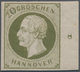 Hannover - Marken Und Briefe: 1861, 10 Groschen Grün Vom Rechten Bogenrand Mit Rand-Nr. '8', Vollran - Hanover