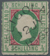 Helgoland - Marken Und Briefe: 1867, ½ S Dunkelbläulichgrün/karmin Mit Kopftype I Gestempelt Mit Run - Heligoland