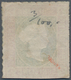 Helgoland - Marken Und Briefe: 1867, 2 S Lilakarmin/dunkelgelblichgrün, Durchstochen, Mit Blauer Han - Heligoland