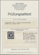Helgoland - Marken Und Briefe: 1875, Viktoria 1 F / 1 Pf. Lilakarmin/(dunkel)grün Ovalausgabe Mit Ru - Heligoland